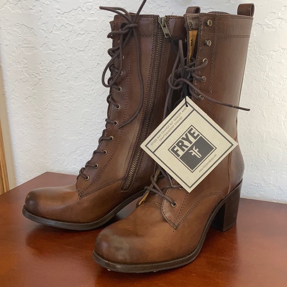 Frye Shoes - Kendall lace up Frye boots